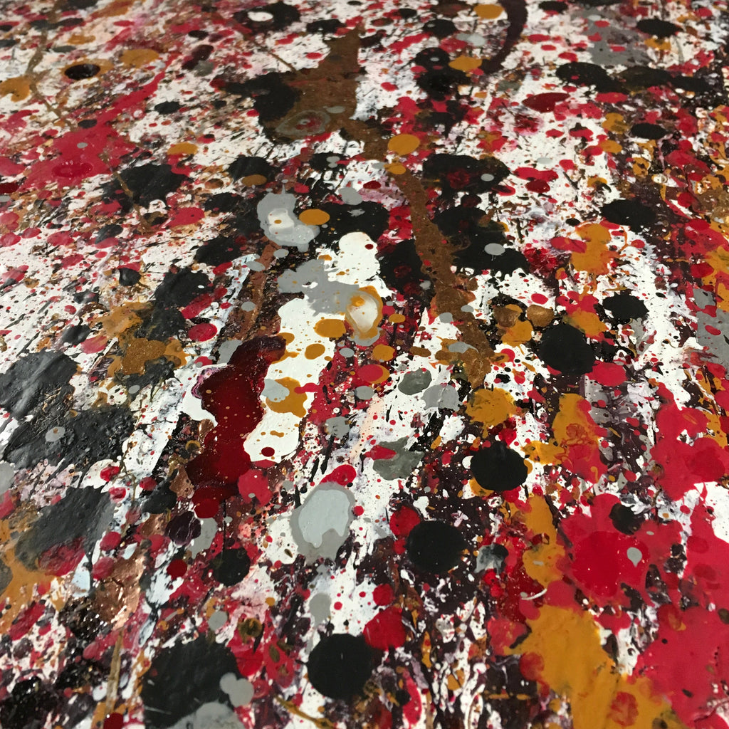 Fugly Brown (commission) | 36" x 72"