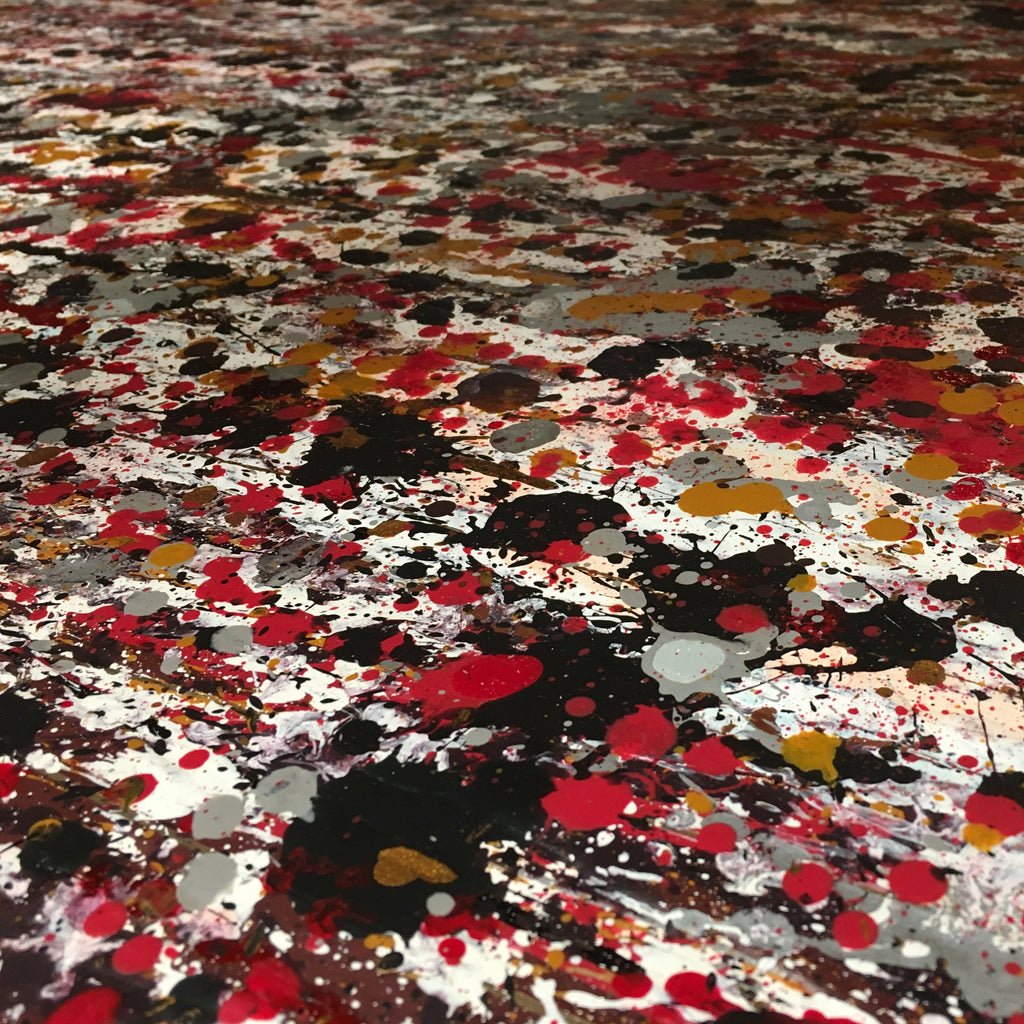 Fugly Brown (commission) | 36" x 72"